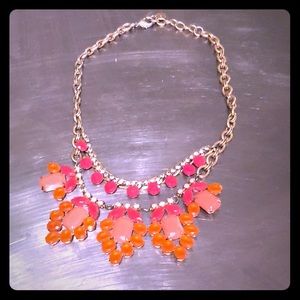 Orange • Pink • Peach Stella & Dot Necklace